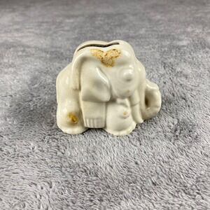 Vintage Listerine Razor Blade Holder Elephant